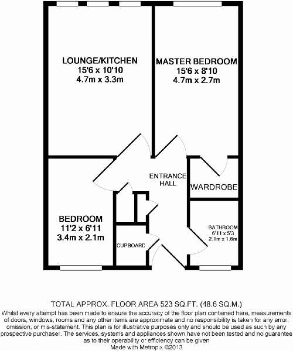 Floorplan for Alton Street, London