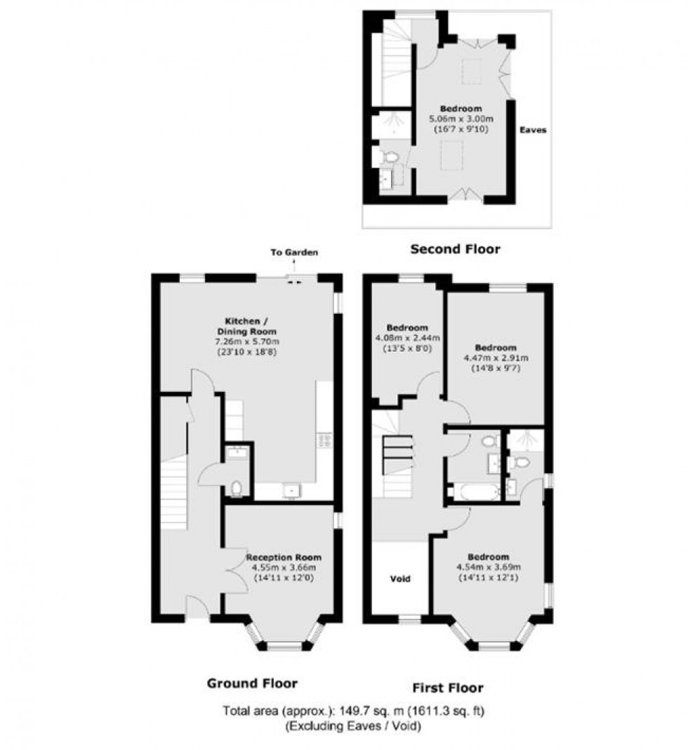 Floorplan for Broadfield Road, London