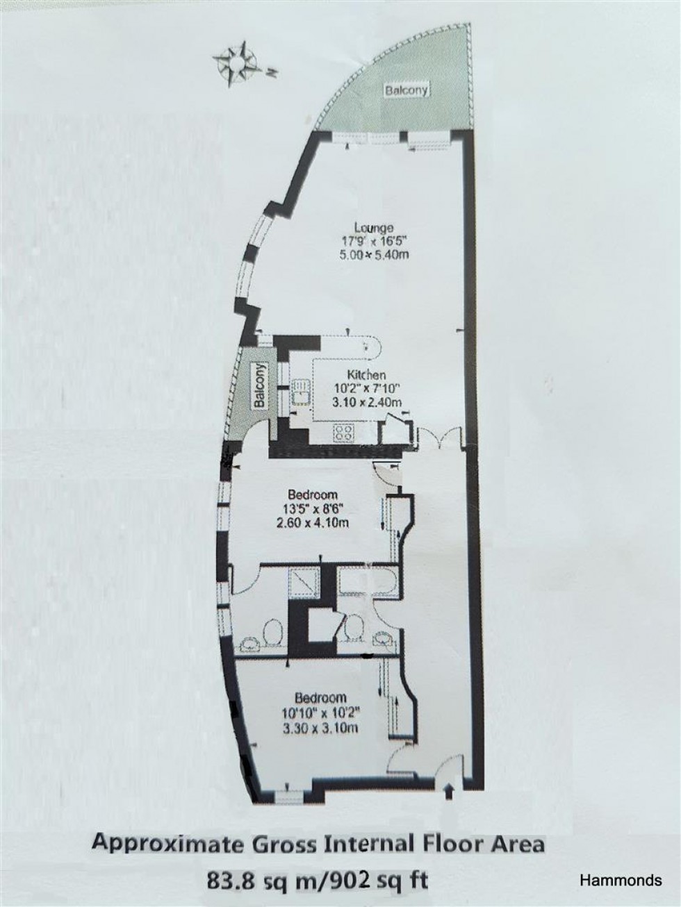 Floorplan for Westferry Road, London