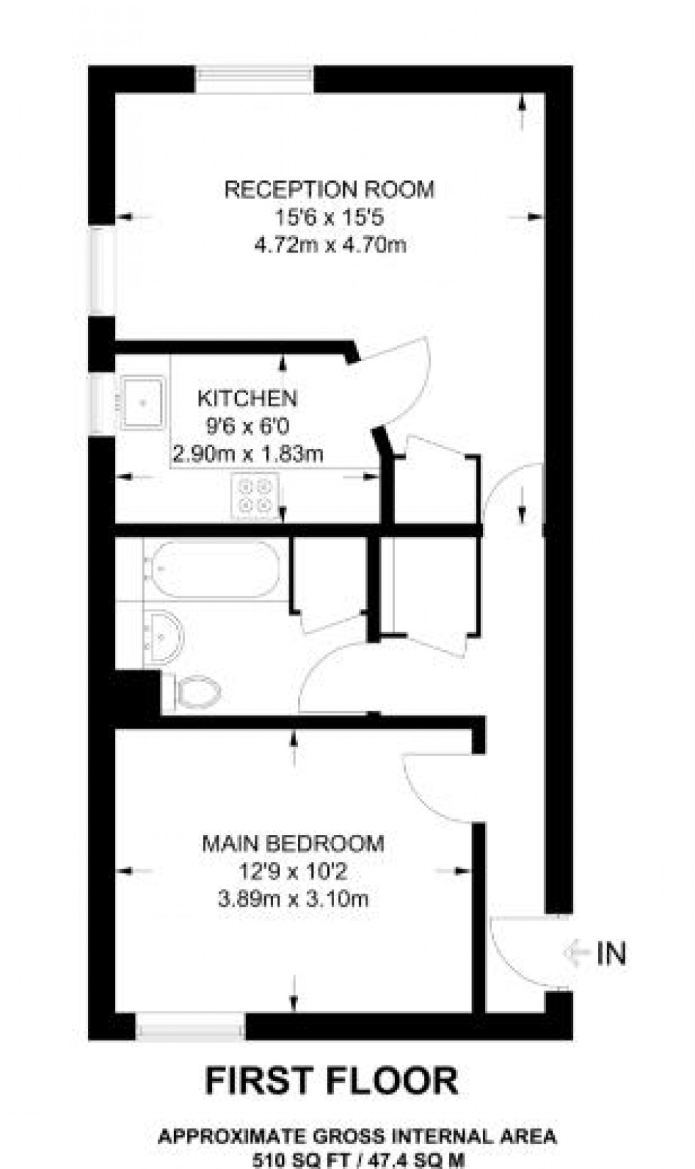 Floorplan for Oban Street, London