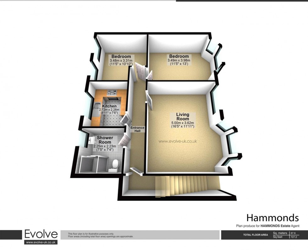 Floorplan for Northbrook Road, Ilford